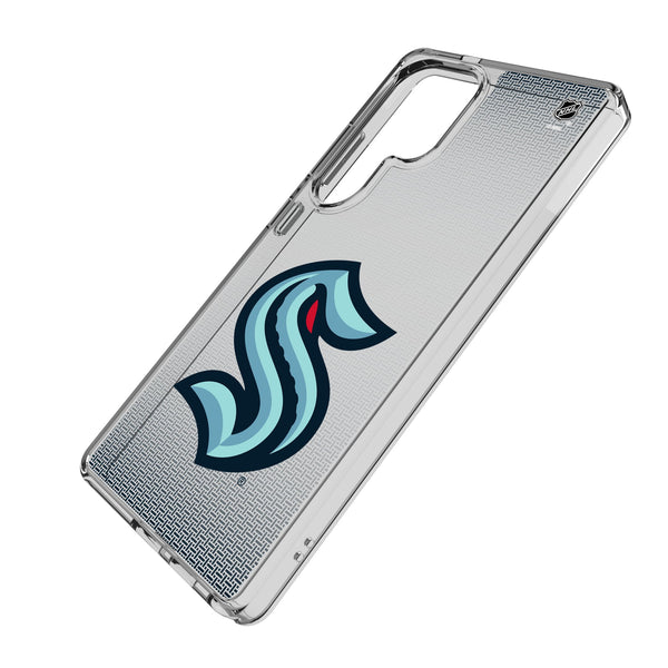 Seattle Kraken Linen Galaxy Clear Phone Case for Samsung Galaxy Iso.Jpg
