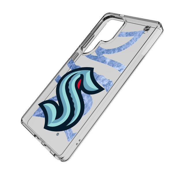 Seattle Kraken Ice Tilt Galaxy Clear Phone Case for Samsung Galaxy Iso.Jpg