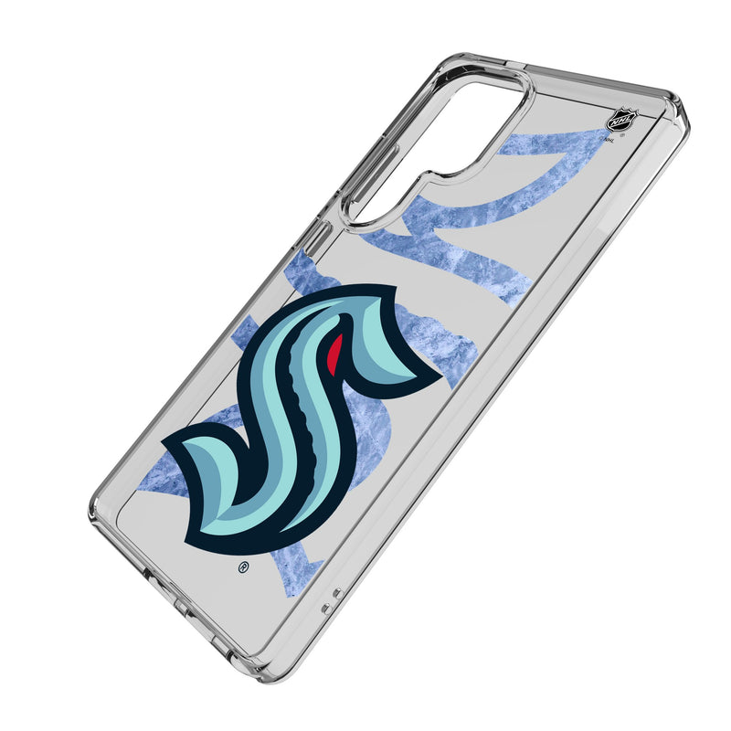 Seattle Kraken Ice Tilt Galaxy Clear Phone Case for Samsung Galaxy Iso.Jpg