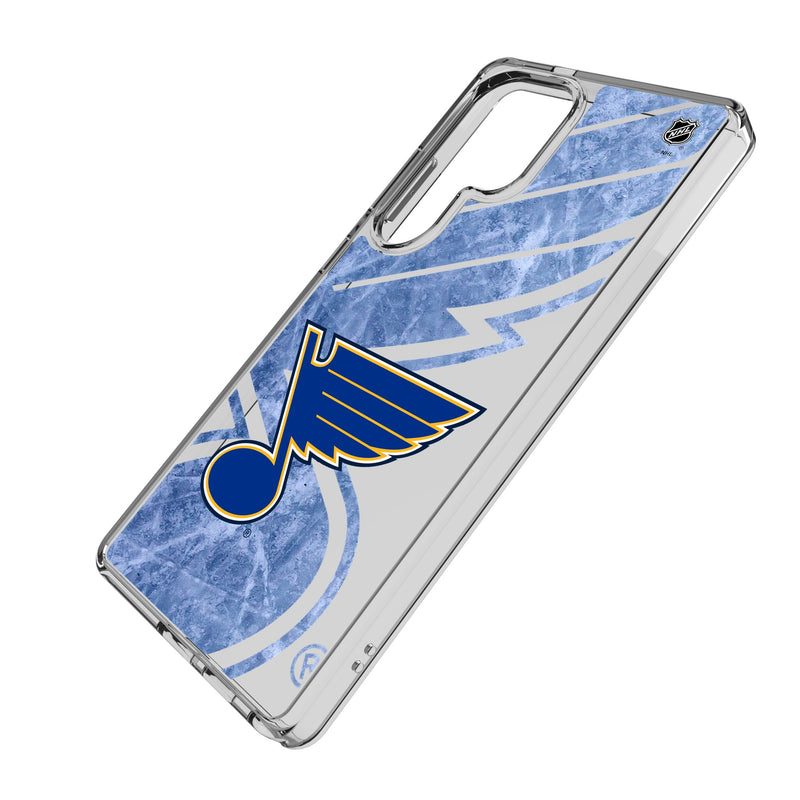St. Louis Blues Ice Tilt Galaxy Clear Phone Case for Samsung Galaxy Iso.Jpg