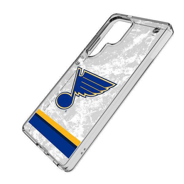 St. Louis Blues Ice Stripe Galaxy Clear Phone Case for Samsung Galaxy Iso.Jpg