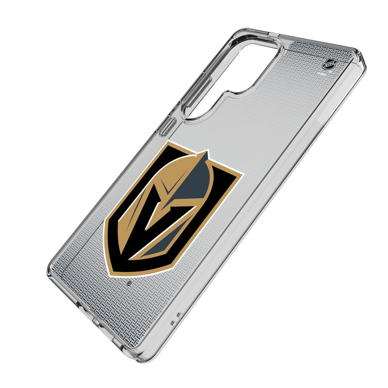 Vegas Golden Knights Linen Galaxy Clear Phone Case for Samsung Galaxy Iso.Jpg
