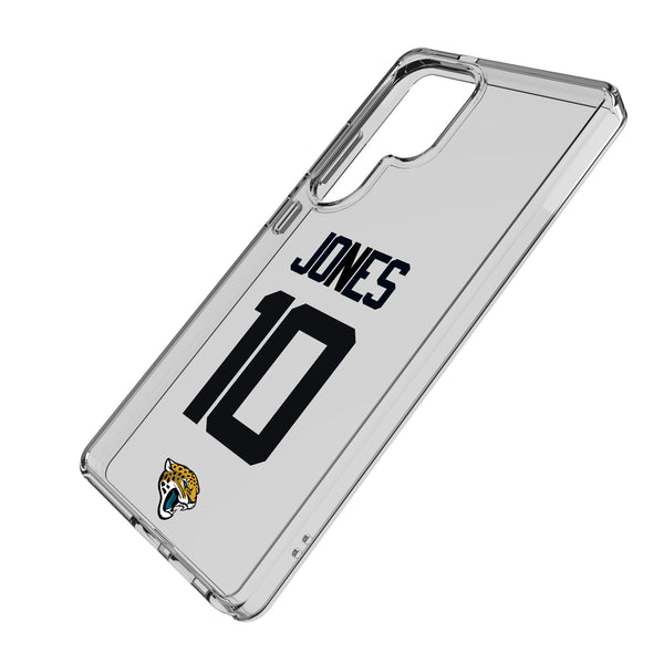 Mac Jones Jacksonville Jaguars 10 Game Tactic Galaxy Clear Phone Case for Samsung Galaxy Iso.Jpg