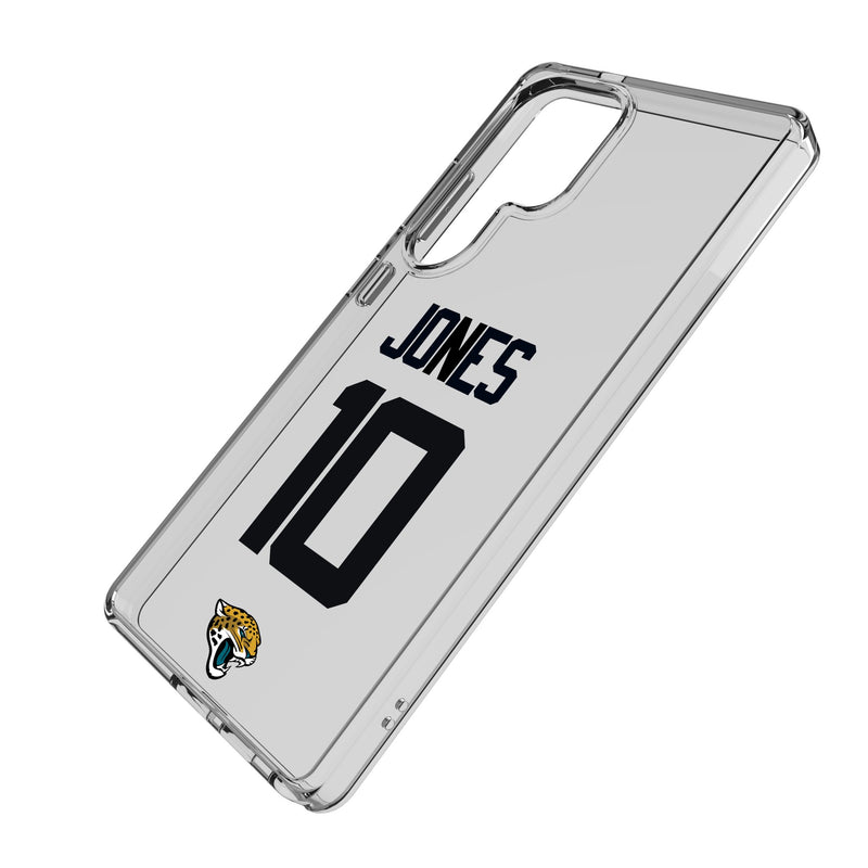 Mac Jones Jacksonville Jaguars 10 Game Tactic Galaxy Clear Phone Case for Samsung Galaxy Iso.Jpg