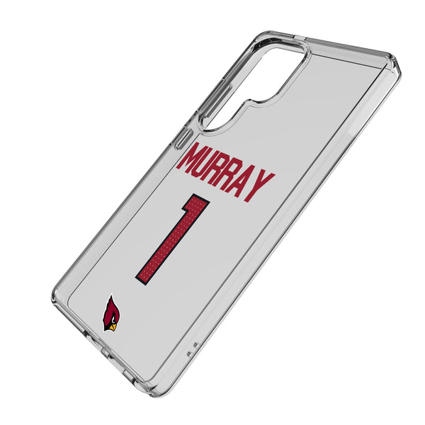 Kyler Murray Arizona Cardinals 1 Game Tactic Galaxy Clear Phone Case for Samsung Galaxy Iso.Jpg