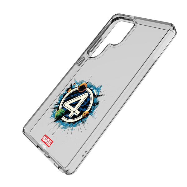 Marvel Fantastic Four Badge Galaxy Clear Phone Case for Samsung Galaxy Iso.Jpg