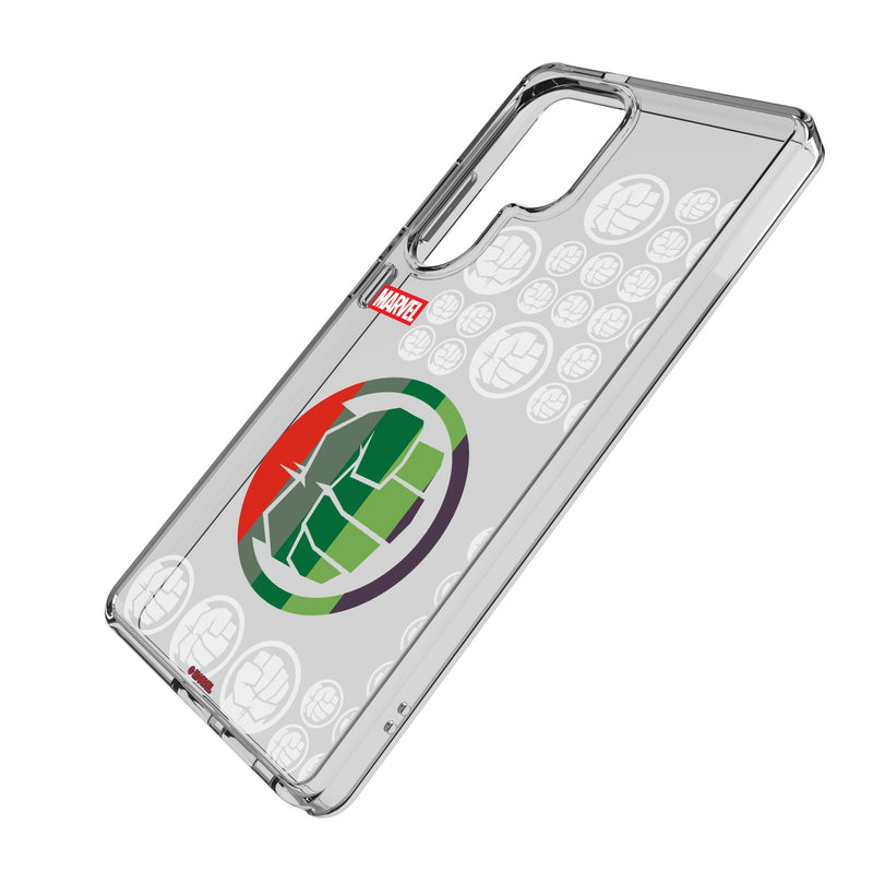 Marvel Avengers Hulk Sigil Galaxy Clear Phone Case for Samsung Galaxy Iso.Jpg