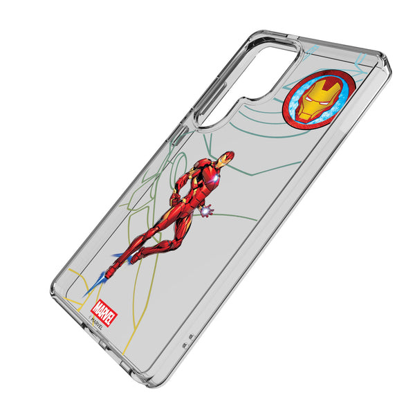 Marvel Avengers Iron Man MechLine Galaxy Clear Phone Case for Samsung Galaxy Iso.Jpg