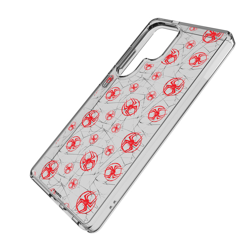 Marvel Miles Morales Pattern Galaxy Clear Phone Case for Samsung Galaxy Iso.Jpg