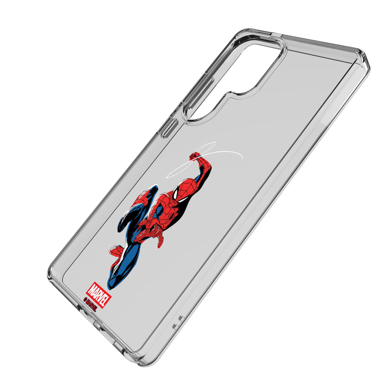 Marvel Spider-Man Badge Galaxy Clear Phone Case for Samsung Galaxy Iso.Jpg