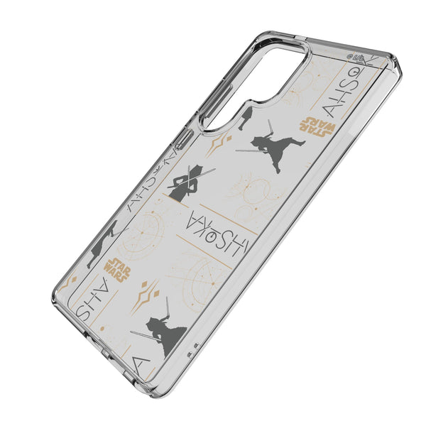 Star Wars Ahsoka Pattern Galaxy Clear Phone Case for Samsung Galaxy Iso.Jpg