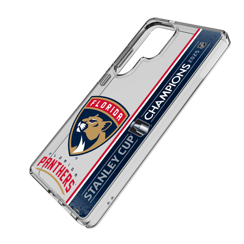 Florida Panthers 2025 Stanley Cup Galaxy Clear Phone Case for Samsung Galaxy Iso.Jpg