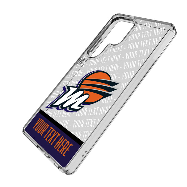 Phoenix Mercury Personalized EndZone Plus Galaxy Clear Phone Case for Samsung Galaxy Iso.Jpg