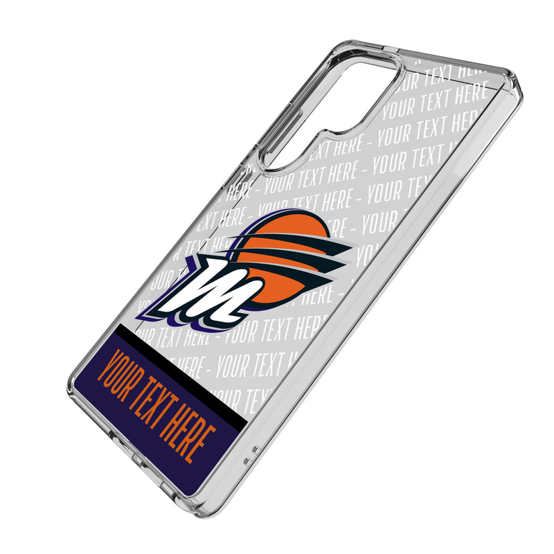 Phoenix Mercury Personalized EndZone Plus Galaxy Clear Phone Case for Samsung Galaxy Iso.Jpg