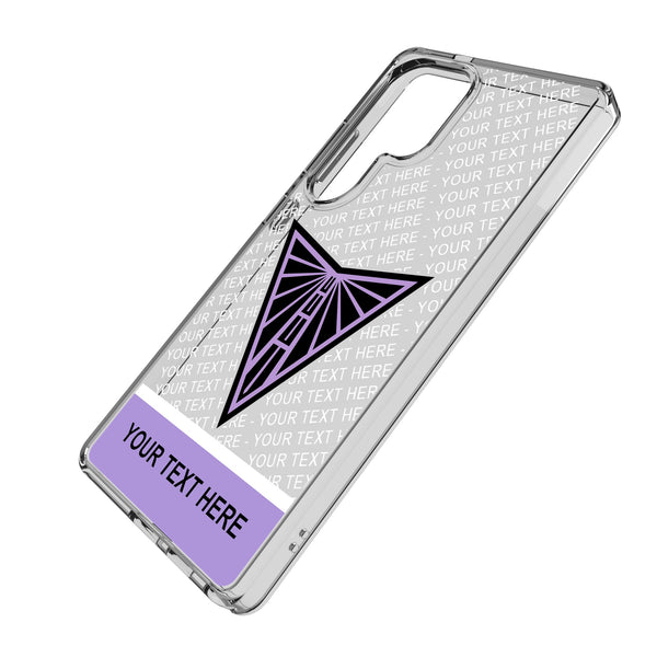 Golden State Valkyries Personalized EndZone Plus Galaxy Clear Phone Case for Samsung Galaxy Iso.Jpg