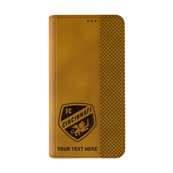 FC Cincinnati Personalized Burn iPhone Folio Phone Case for Apple iPhone Closed.Jpg