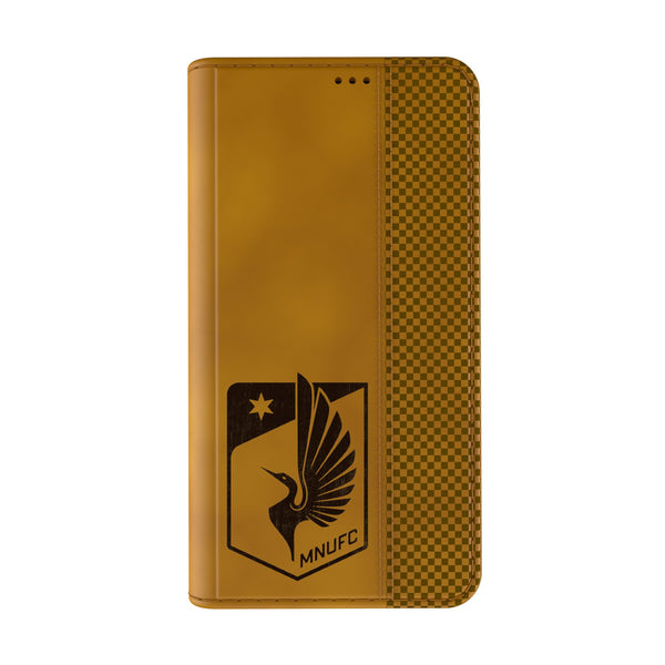 Minnesota United FC Burn iPhone Folio Phone Case for Apple iPhone Closed.Jpg