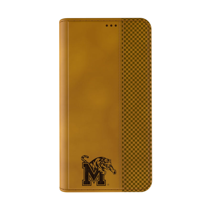 University of Memphis Tigers Burn iPhone Folio Phone Case Closed.Jpg