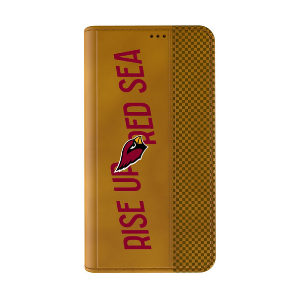 Arizona Cardinals 2024 Edition iPhone Folio Phone Case for Apple iPhone Closed.Jpg