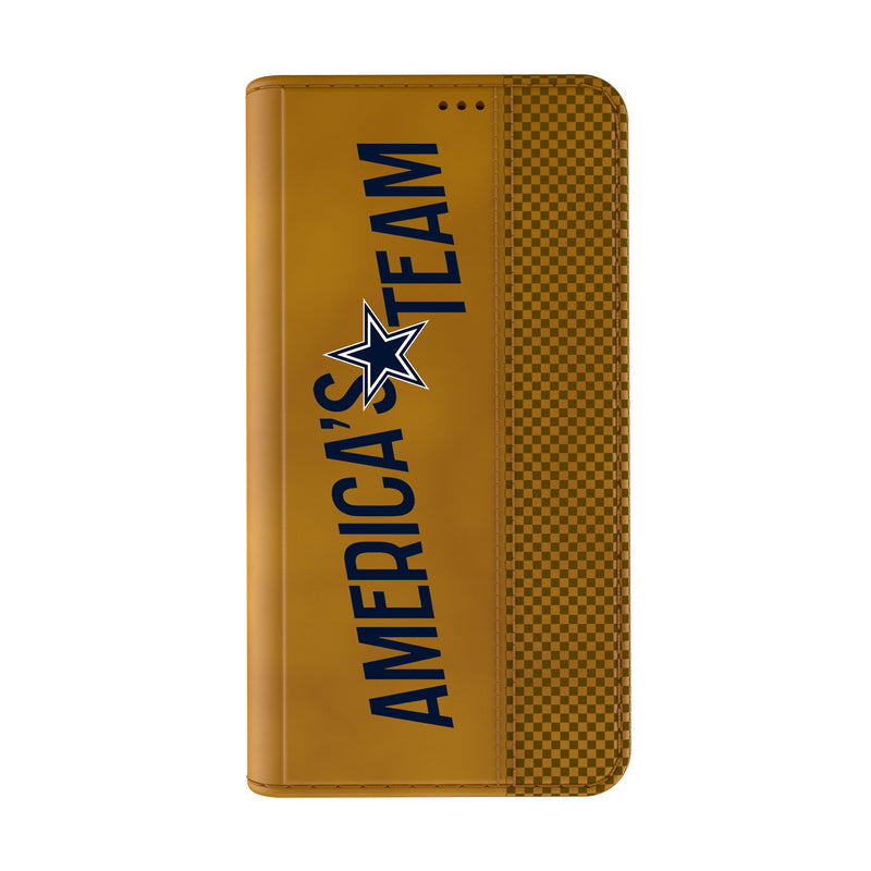 Dallas Cowboys 2024 Illustrated Limited Edition iPhone Folio Phone Case Closed.Jpg