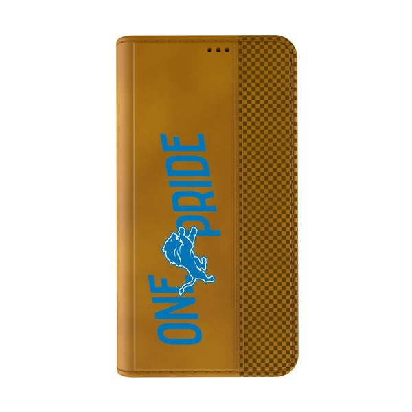 Detroit Lions 2024 Edition iPhone Folio Phone Case for Apple iPhone Closed.Jpg