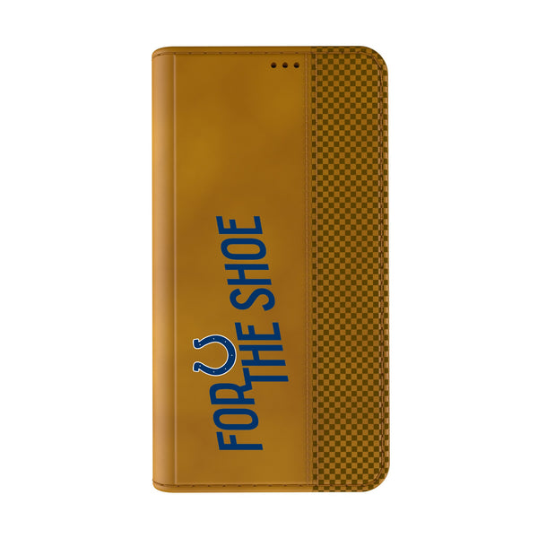 Indianapolis Colts 2024 Edition iPhone Folio Phone Case for Apple iPhone Closed.Jpg