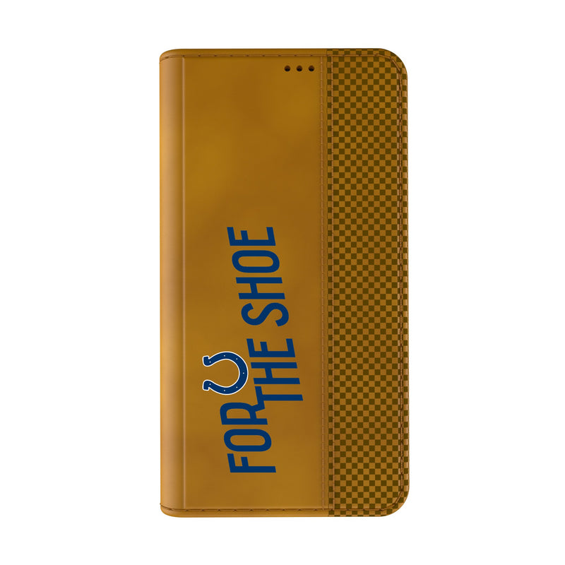 Indianapolis Colts 2024 Edition iPhone Folio Phone Case for Apple iPhone Closed.Jpg