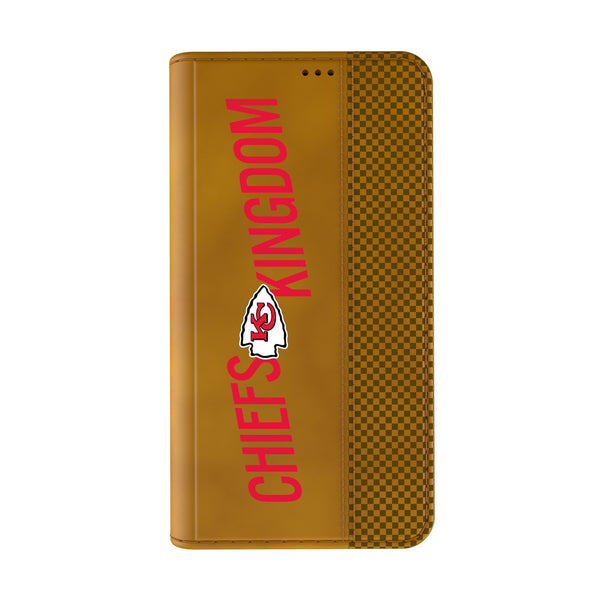 Kansas City Chiefs 2024 Edition iPhone Folio Phone Case for Apple iPhone Closed.Jpg