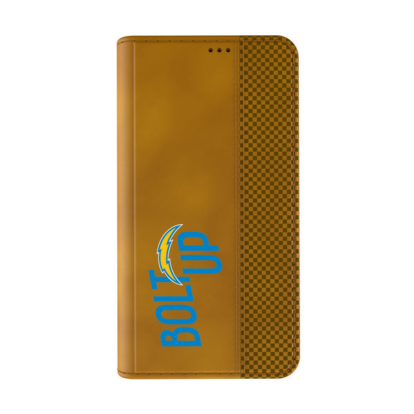 Los Angeles Chargers 2024 Edition iPhone Folio Phone Case for Apple iPhone Closed.Jpg