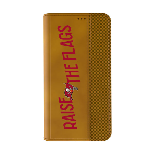 Tampa Bay Buccaneers 2024 Edition iPhone Folio Phone Case for Apple iPhone Closed.Jpg