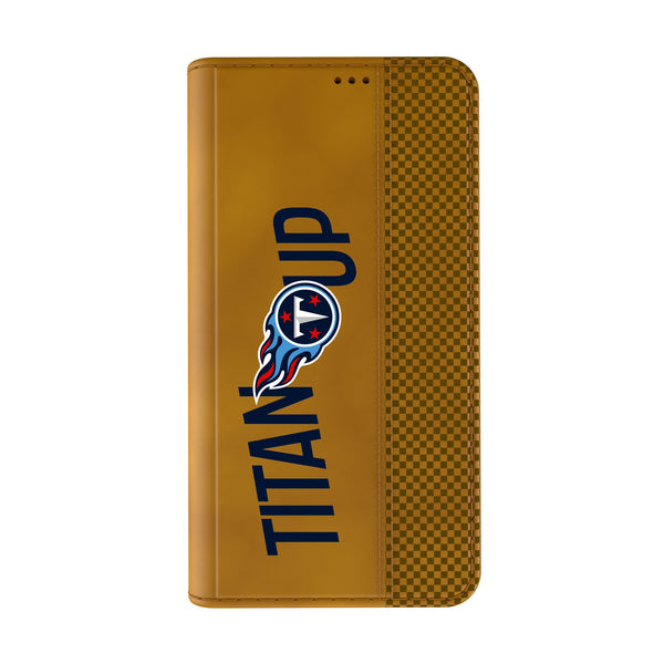 Tennessee Titans 2024 Edition iPhone Folio Phone Case for Apple iPhone Closed.Jpg