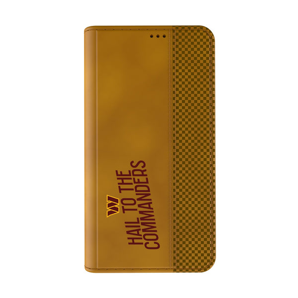 Washington Commanders 2024 Edition iPhone Folio Phone Case for Apple iPhone Closed.Jpg