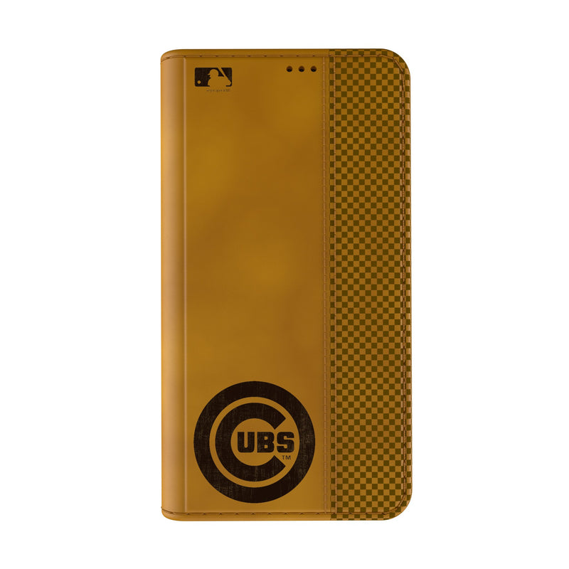 Chicago Cubs Burn iPhone Folio Phone Case for Apple iPhone Closed.Jpg