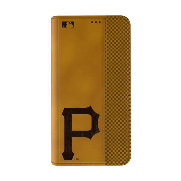 Pittsburgh Pirates Burn iPhone Folio Phone Case for Apple iPhone Closed.Jpg
