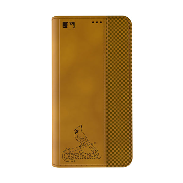 St Louis Cardinals Burn iPhone Folio Phone Case for Apple iPhone Closed.Jpg