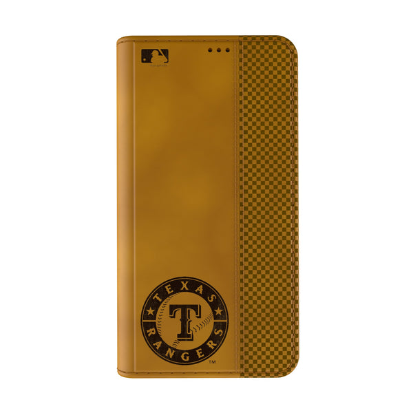 Texas Rangers Burn iPhone Folio Phone Case for Apple iPhone Closed.Jpg