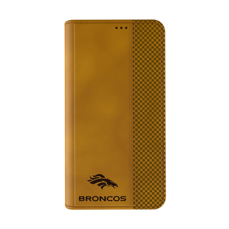 Denver Broncos Burn iPhone Folio Phone Case for Apple iPhone Closed.Jpg