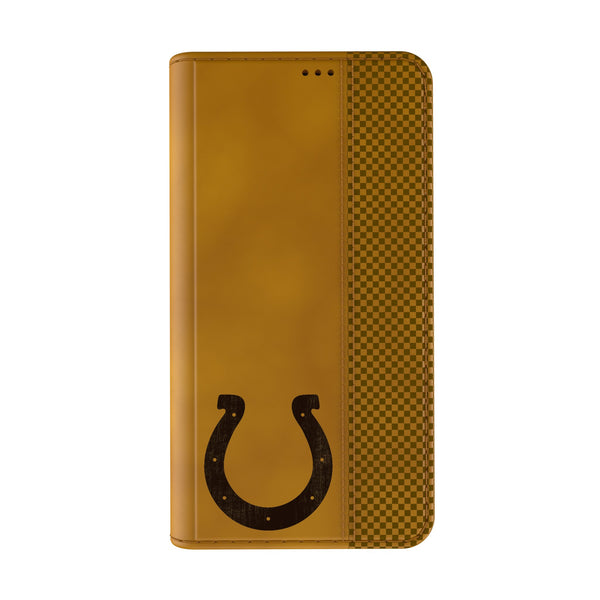 Indianapolis Colts Burn iPhone Folio Phone Case for Apple iPhone Closed.Jpg