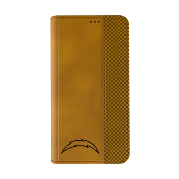 Los Angeles Chargers Burn iPhone Folio Phone Case for Apple iPhone Closed.Jpg