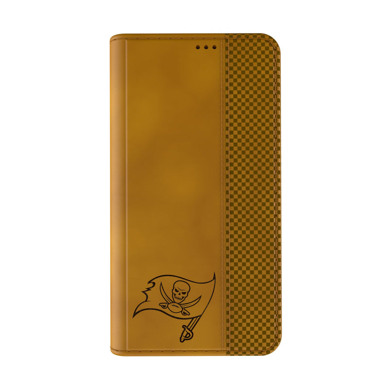Tampa Bay Buccaneers Burn iPhone Folio Phone Case for Apple iPhone Closed.Jpg