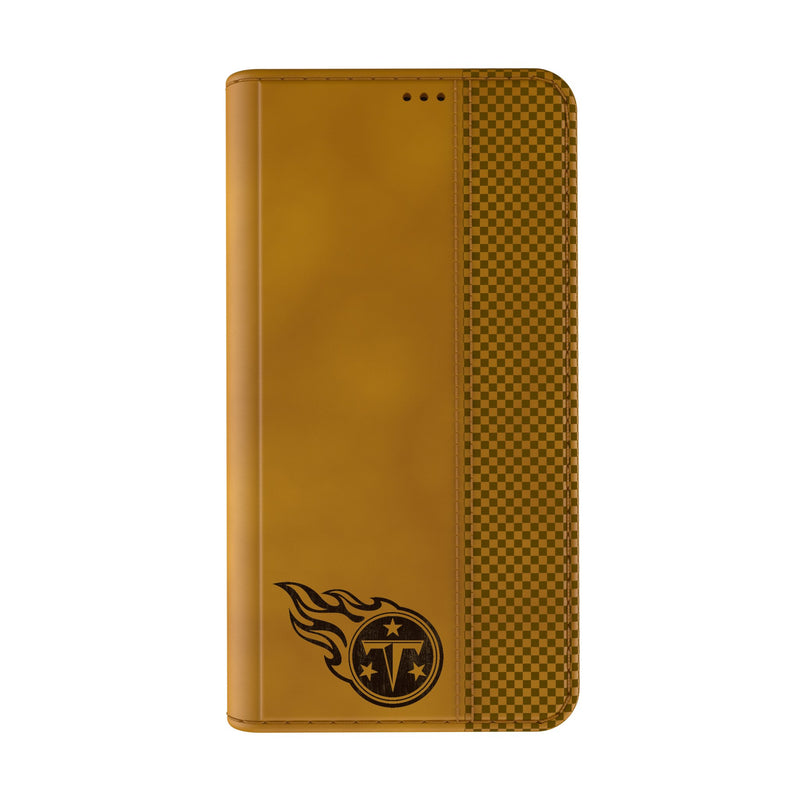 Tennessee Titans Burn iPhone Folio Phone Case for Apple iPhone Closed.Jpg