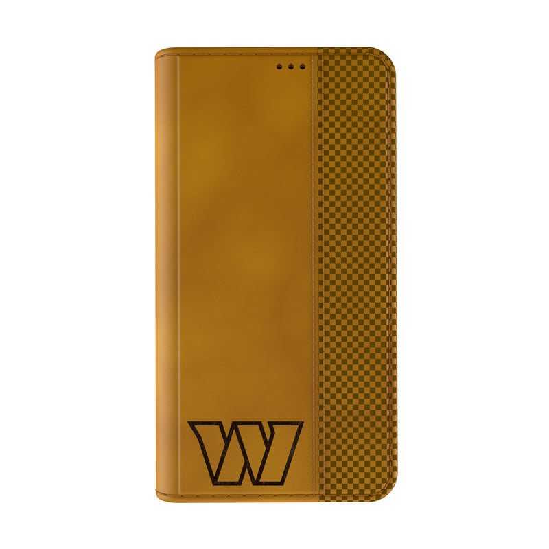 Washington Commanders Burn iPhone Folio Phone Case for Apple iPhone Closed.Jpg