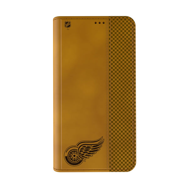 Detroit Red Wings Burn iPhone Folio Phone Case for Apple iPhone Closed.Jpg
