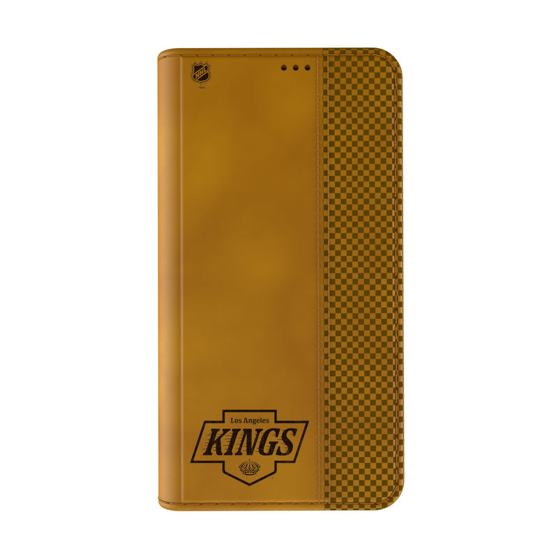 LA Kings Burn iPhone Folio Phone Case Closed.Jpg