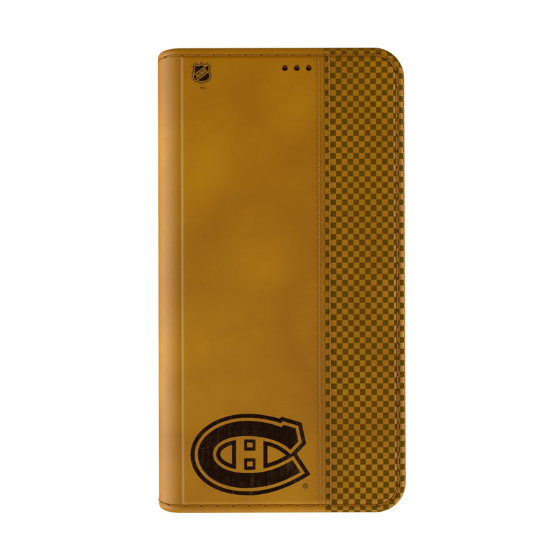 Montreal Canadiens Burn iPhone Folio Phone Case Closed.Jpg