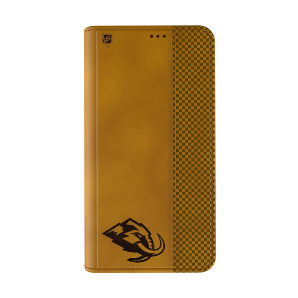 Utah Mammoth Burn iPhone Folio Phone Case for Apple iPhone Closed.Jpg