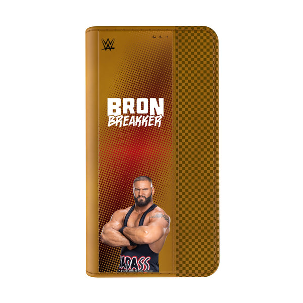 Bron Breakker Superstar iPhone Folio Phone Case for Apple iPhone Closed.Jpg