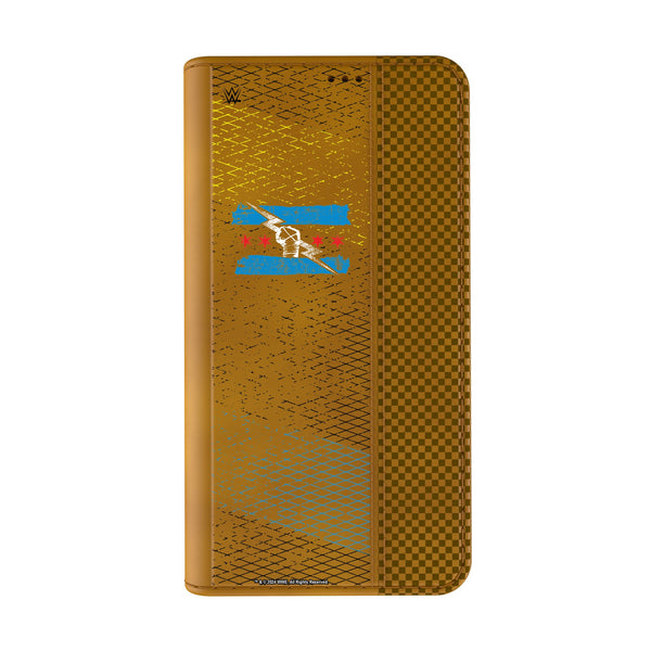CM Punk Steel iPhone Folio Phone Case for Apple iPhone Closed.Jpg