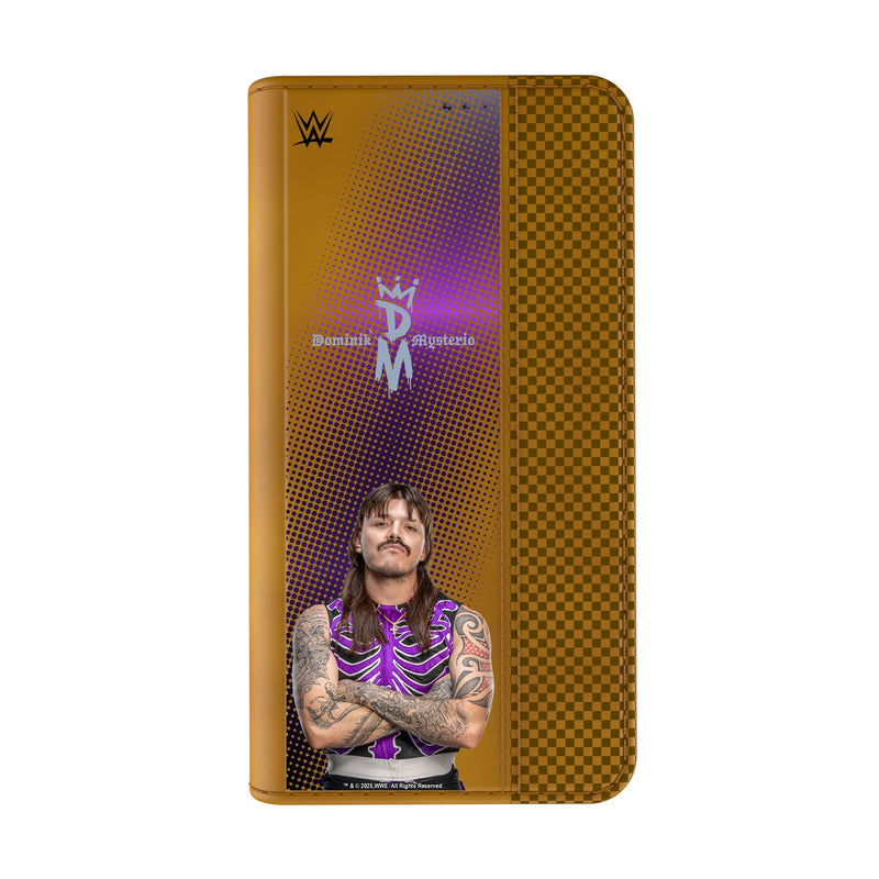 Dominik Mysterio Superstar iPhone Folio Phone Case for Apple iPhone Closed.Jpg