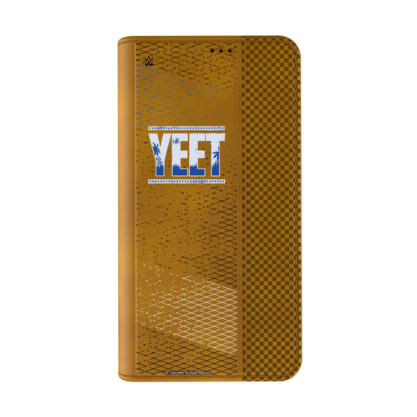 Jey Uso Steel iPhone Folio Phone Case for Apple iPhone Closed.Jpg